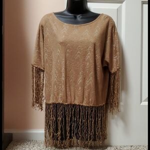 Gimmicks BoHo Style Fringe Top